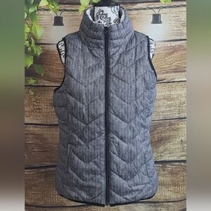 Herringbone Puffer Vest